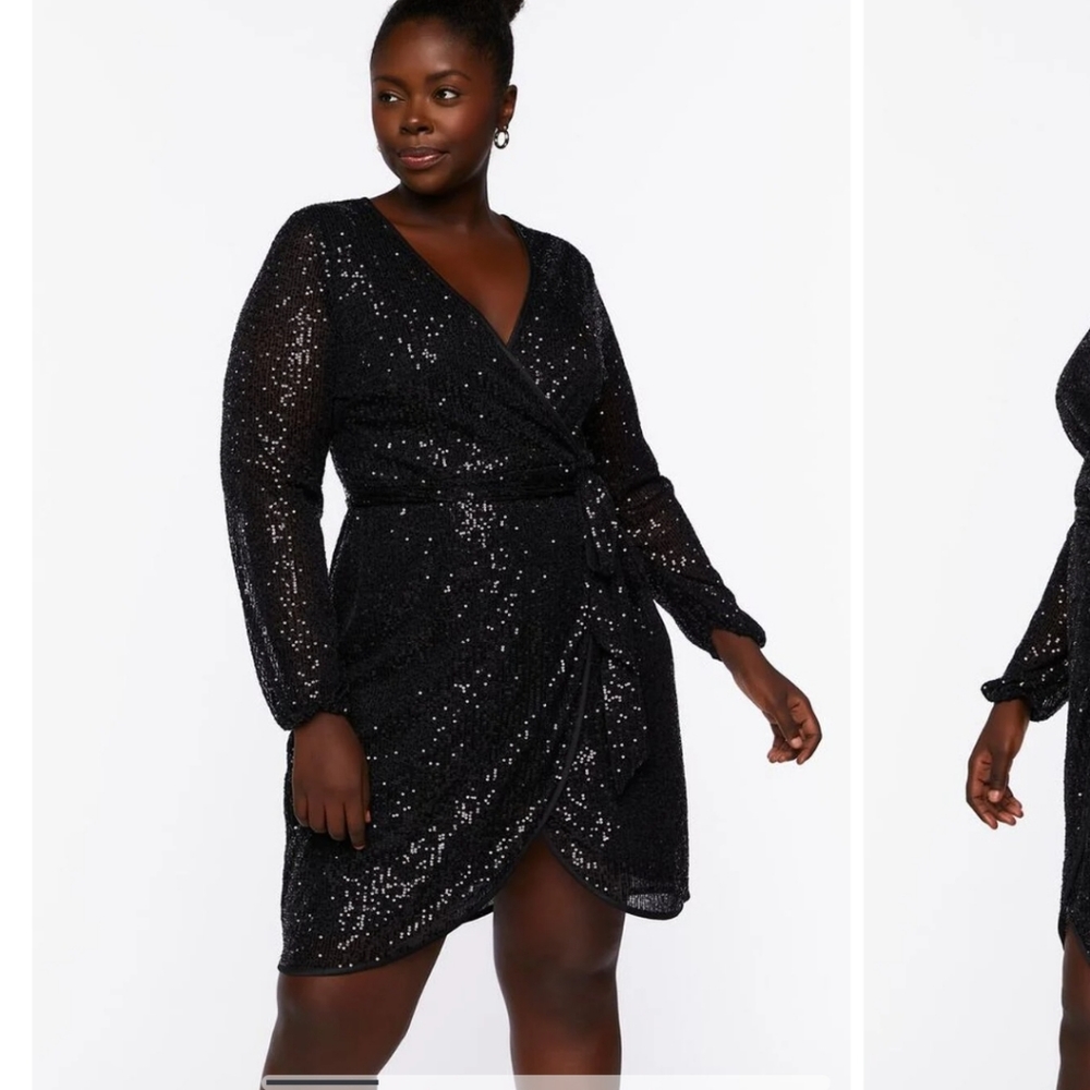 Forever 21 plus sequin dress